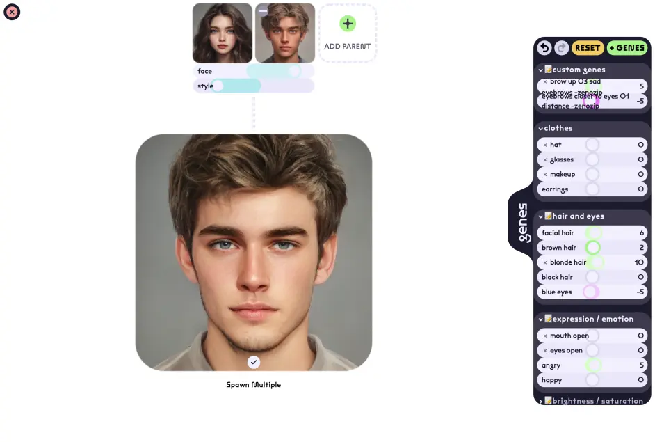 文章标题-8 Artbreeder