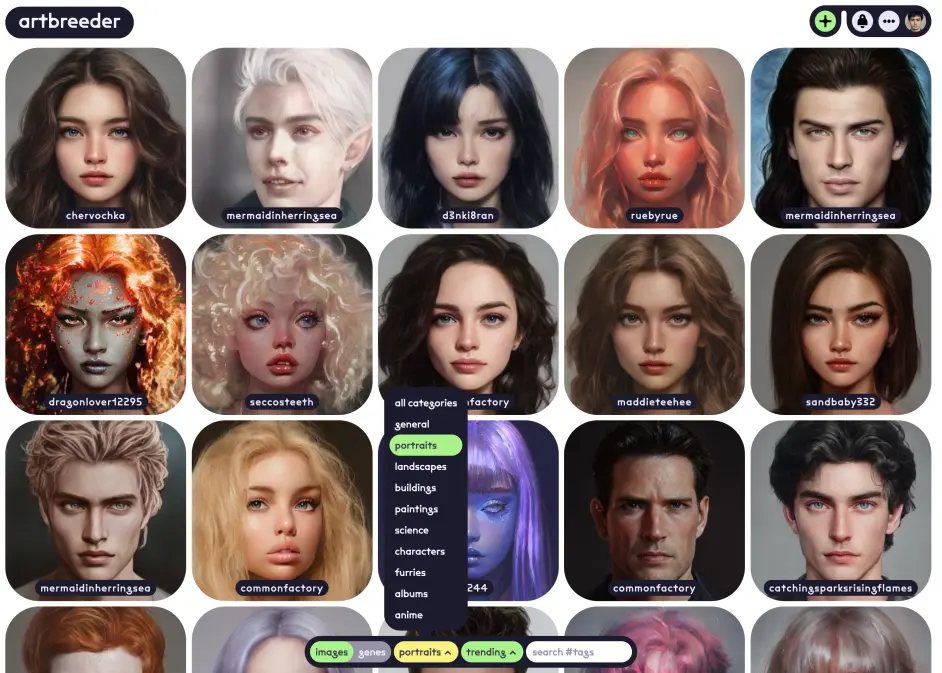 文章标题-2 Artbreeder