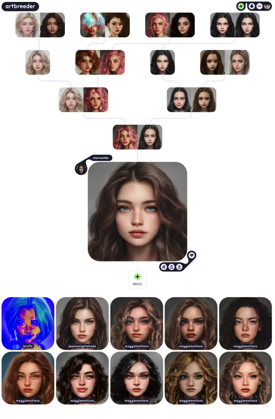 文章标题-3 Artbreeder