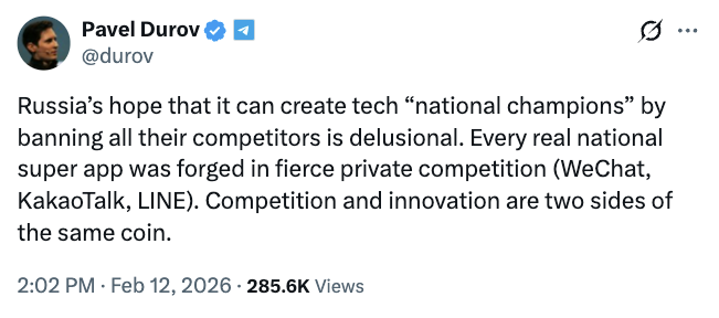 据报道，Telegram CEO因涉嫌与恐怖主义有关联而在俄罗斯受到刑事调查